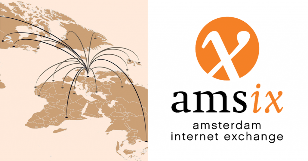 Eurafibre opérateur fibre optique peering Amsterdam AMS-IX